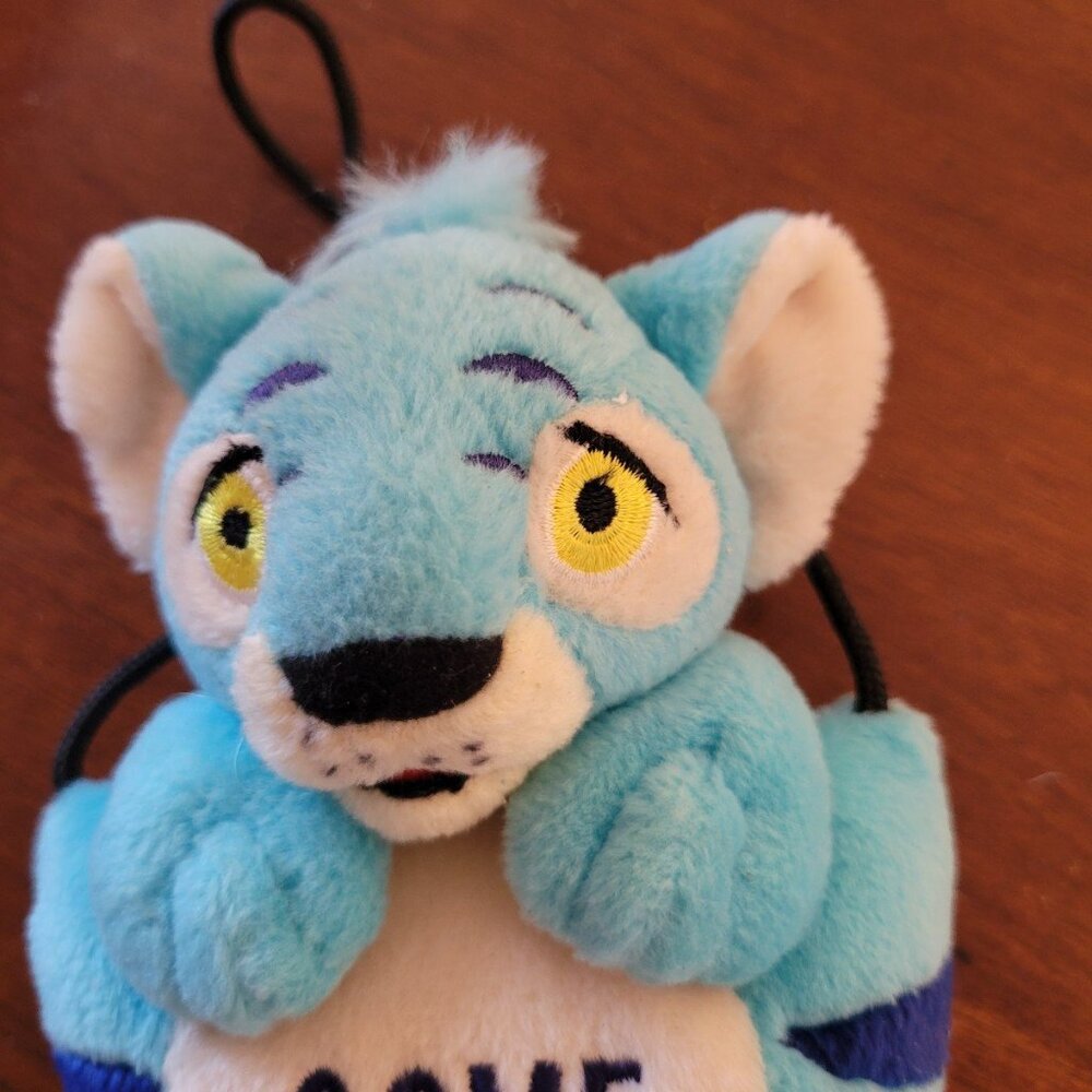 Rare Neopets Blue Kougra Plushie Door Hanger 2003. Plush is still Fluffy and puf - Picture 2 of 9